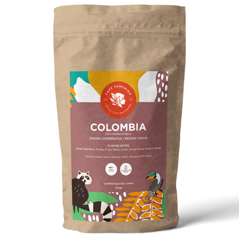 COLOMBIA WASHED ARABICA GROUND FILTER COFFEE