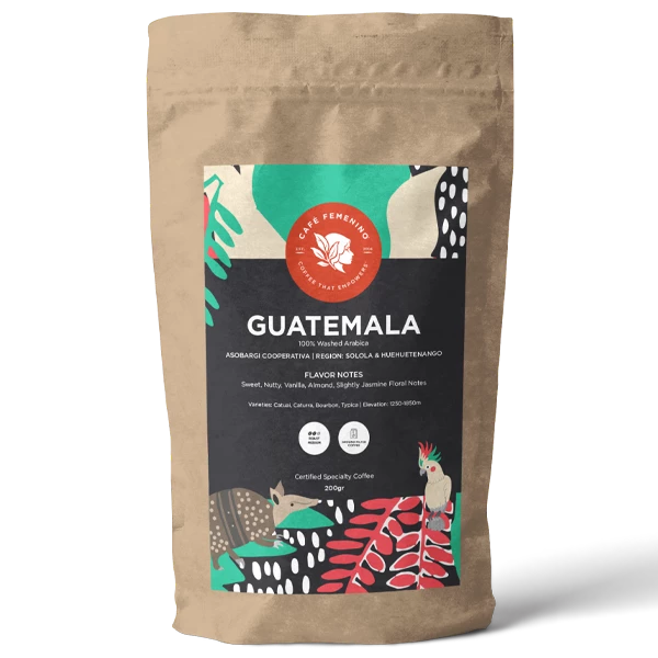  GUATEMALA WASHED ARABICA GROUND FILTER COFFEE 200GR 