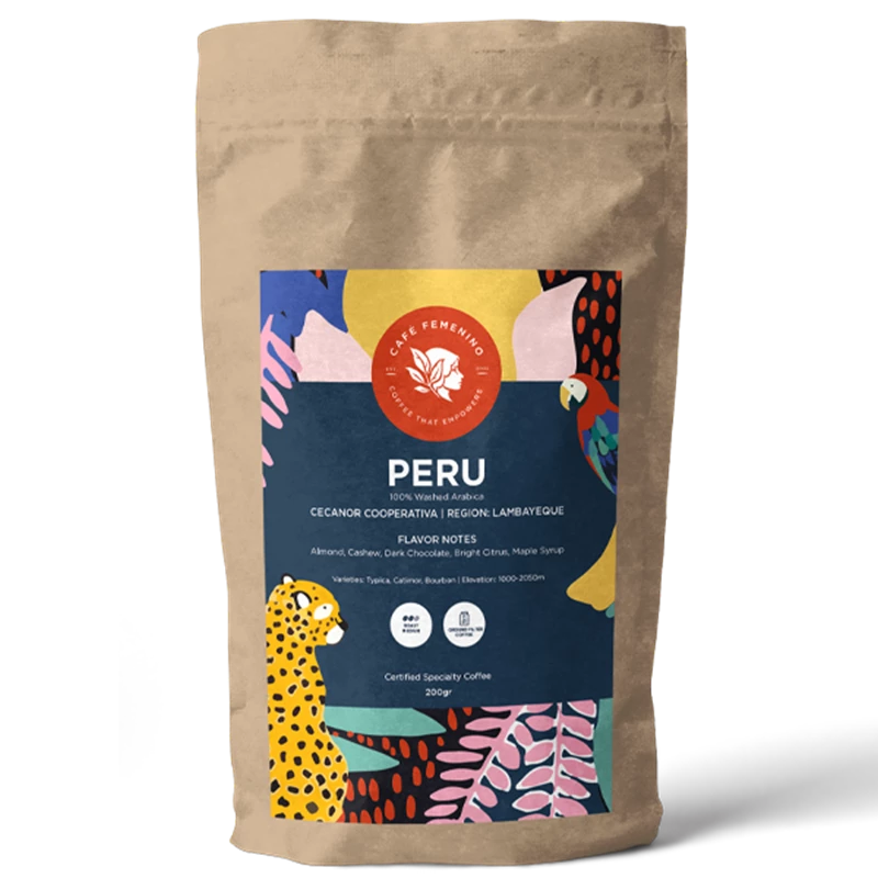PERU WASHED ARABICA GROUND  FILTER COFFEE