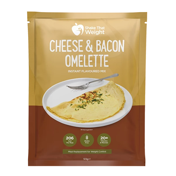 Cheese and Bacon Flavoured Omelette (Box of 7 Servings)