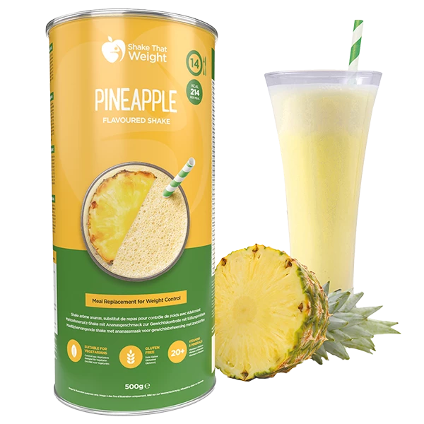 Pineapple flavour meal replacement diet shake (Tub of 14 servings)