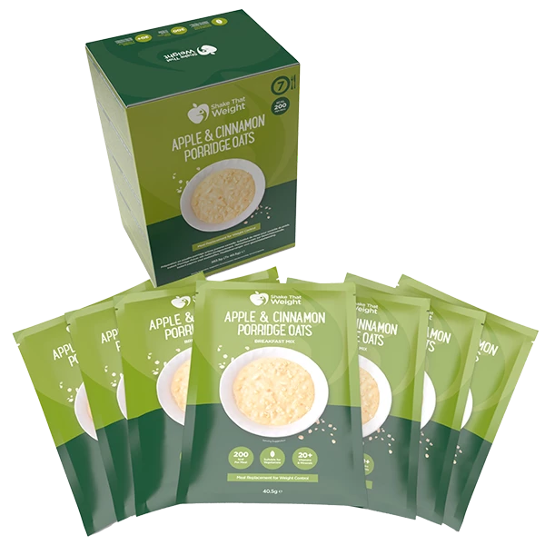 Apple Cinnamon Flavored Porridge (Box of 7 Servings)