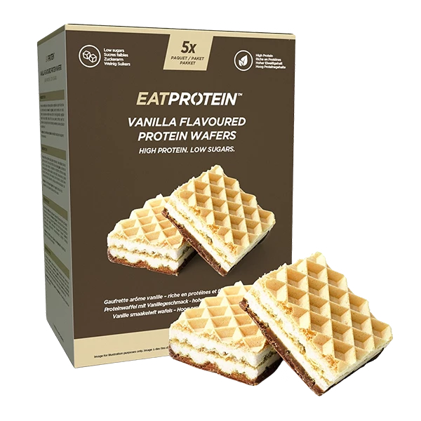 Vanilla Flavoured Protein Wafers (Box of 5 Servings)