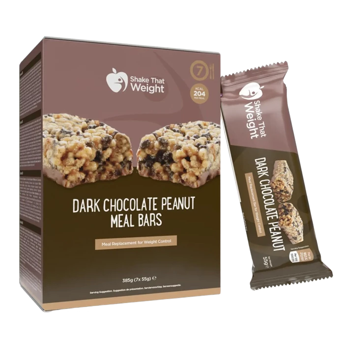 Dark Chocolate Peanut Bar (Box Of 7 Servings)