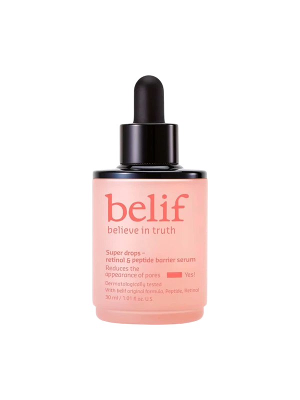 Belif - Super Drops Retinol & Peptide Barrier Serum